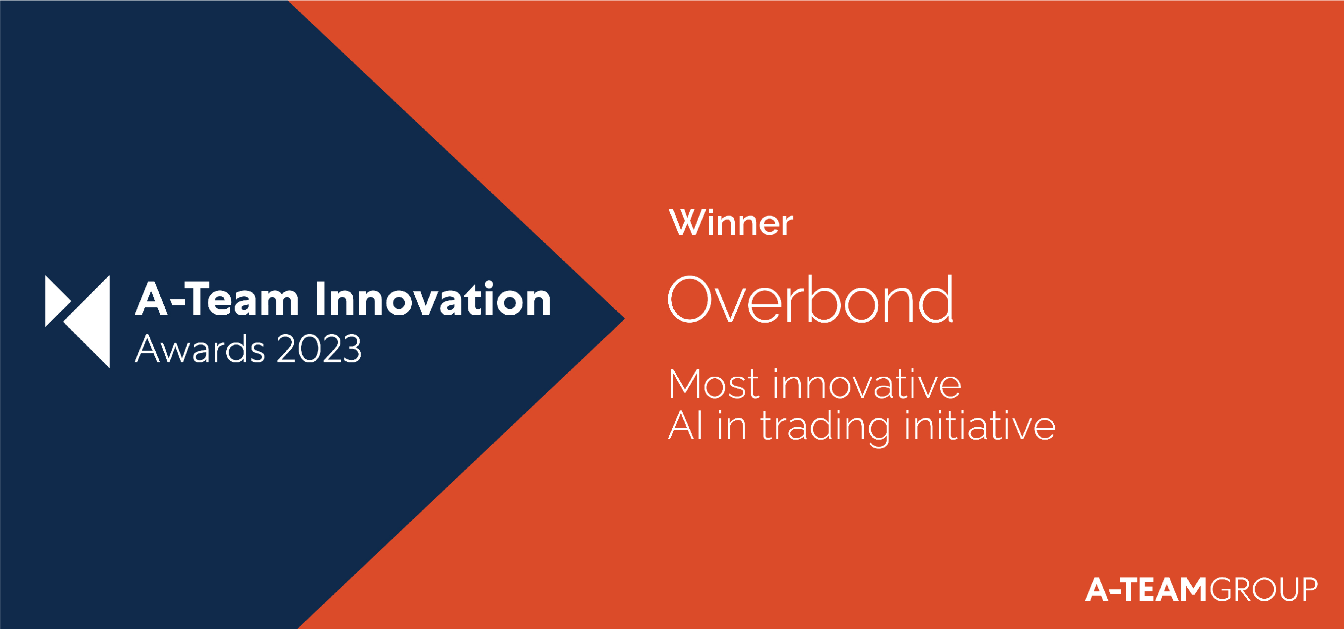 Overbond Wins A-Team Group Award for Most Innovative AI in Trading Initiative