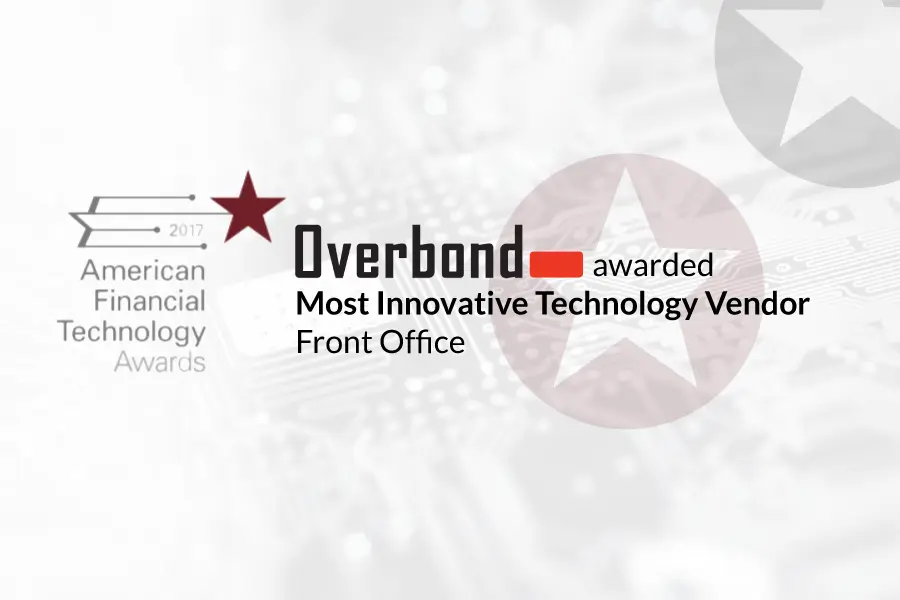 Overbond Named Most Innovative Technology Vendor by AFTA