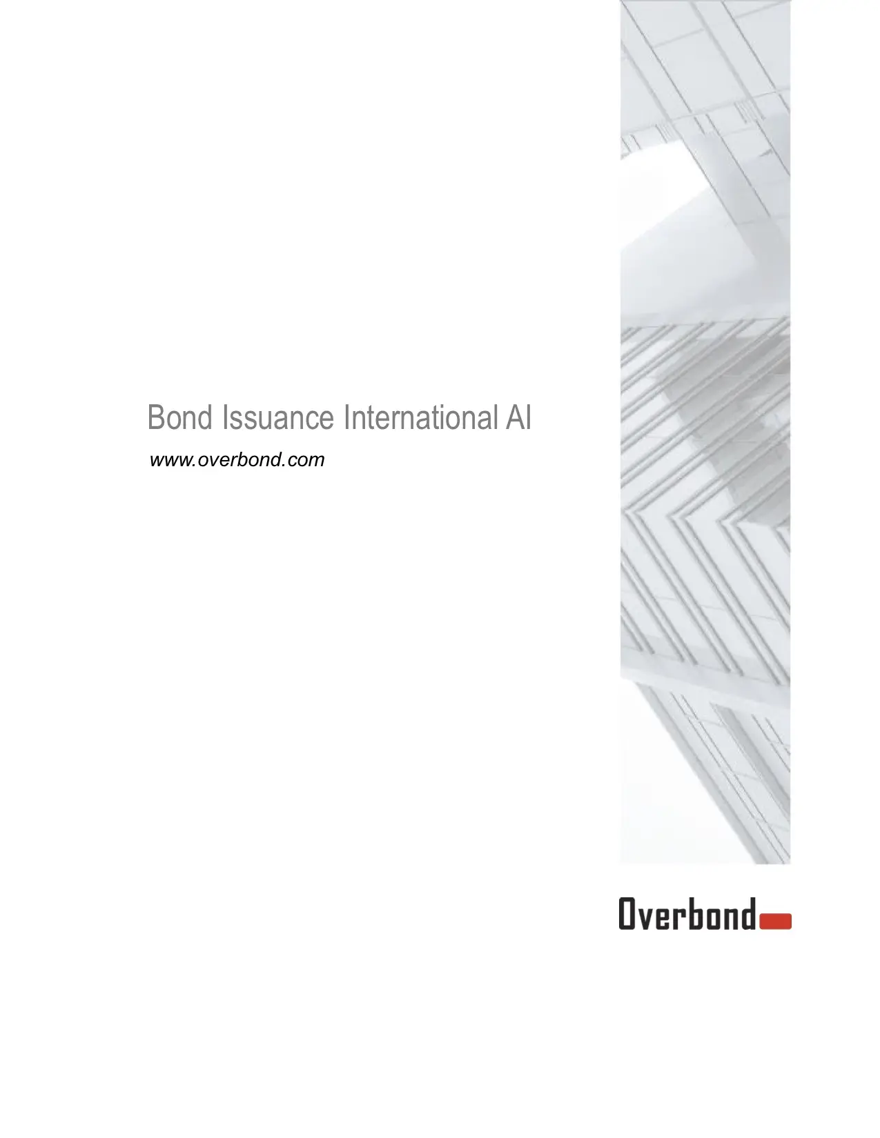 Overbond COBI-Issuance International Report