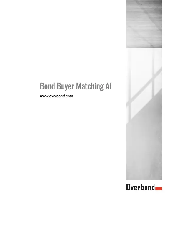 Overbond COBI-Matching Report