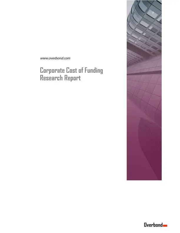 Overbond Corporate Cost of Funding Research Report